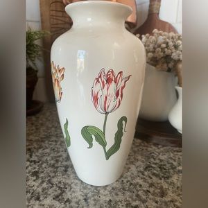Tiffany tulips floral vase
